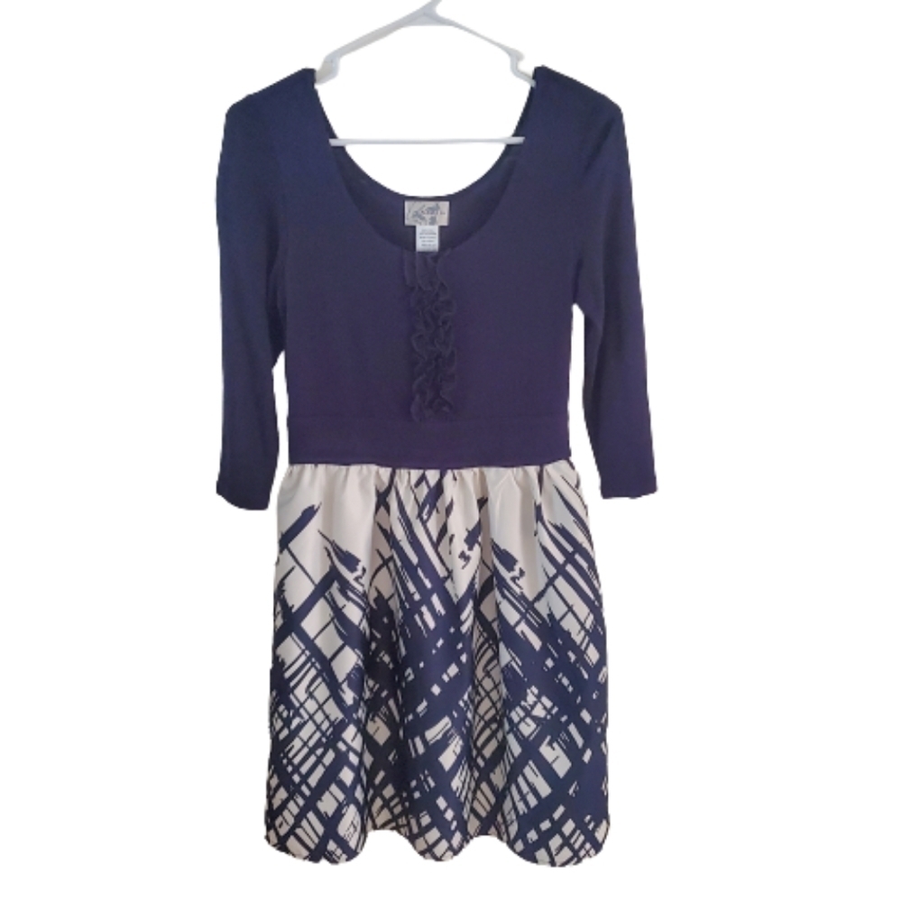 Paraella Navy Blue Dress